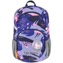 Rucsac lively, motiv blue leaves